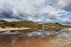 nuvole, lago, acqua, riflesso, montagna, spiaggia, montagne, paesaggio, riflessi