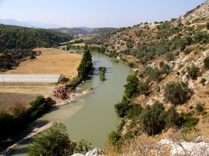 fiume, alberi, acqua, montagna, panorama, piante, rocce, paesaggio, serra, montagne