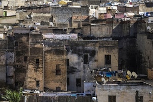 case, finestre, panni, antenne, parabole, bucato, scorcio, terrazzi, tetti, città, muri, paese, borgo, palma