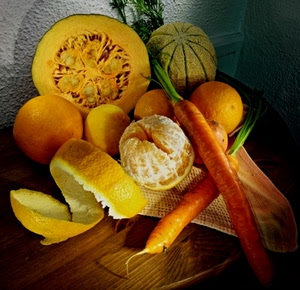 carote, arance, zucca, buccia, frutta, melone, giallo, arancione, meloni, agrumi, verdura