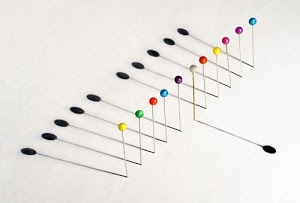 spilli, colori, rosso, verde, bianco, giallo, ombre, nero, ombra, viola, azzurro, linee, fila, multicolore, capocchie, celeste