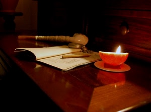 candela, pipa, libro, matita, luce, orologio, tavolo, penna, fiamma, quaderno