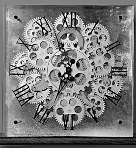 orologio, numeri, lancette, ingranaggi, romani, cerchi, meccanismo, quadrato, rotelle, ore, bianconero, ruote, cornice, grigio, denti