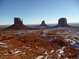 deserto, panorama, neve, rocce, terra, america, cielo, tre, montagne, roccia, sabbia