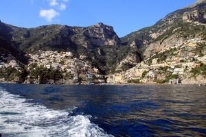 mare, acqua, montagna, borgo, nuvole, paese, panorama, cielo, onda, montagne, scia