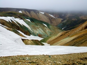 neve, nebbia, montagne, bianco, paesaggio, montagna, inverno, sassi, nuvole, vallata, verde, panorama