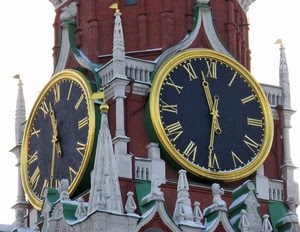 orologi, lancette, numeri, due, torre, oro, ore, pinnacoli, campanile, orologio