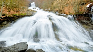 acqua, cascata, fiume, rocce, torrente, sassi, piante, alberi, bianco, verde