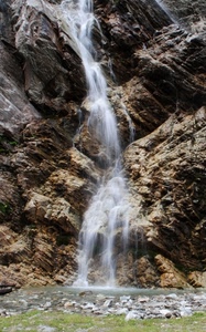 acqua, cascata, roccia, sassi, rocce, montagna, pietre, bianco