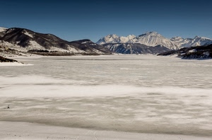 neve, montagna, montagne, inverno, cielo, ghiacciaio, bianco, persona