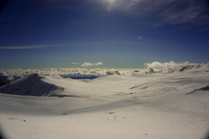 neve, nuvole, bianco, montagna, cielo, inverno, montagne, paesaggio