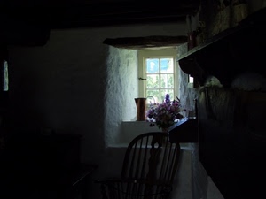 sedia, finestra, fiori, vaso, ombra, stanza, mensola, controluce, luce
