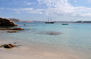 mare, spiaggia, barche, scogli, sabbia, acqua, nuvole