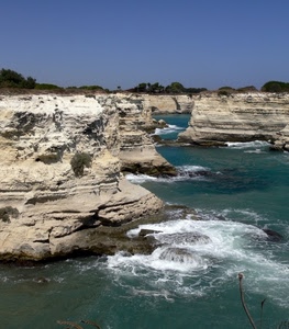 mare, scogli, acqua, onde, scogliera, roccia, cielo, schiuma, alberi