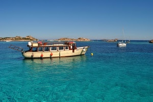 mare, acqua, barca, azzurro, barche, isole, boe, scogli
