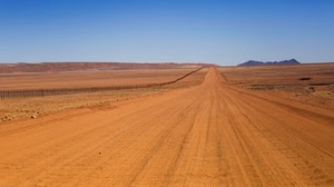 strada, deserto, cielo, sabbia, prospettiva, montagna, terra, tracce, pista, orizzonte