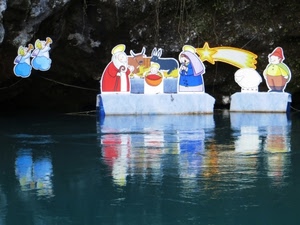presepe, acqua, stella, angeli, riflesso, cometa, natività, bue, asinello, natale, pastore, barca, giuseppe, madonna, trombe, riflessi, asino