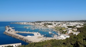 mare, porto, barche, panorama, alberi, acqua, moli, cielo, molo