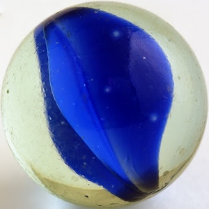 blu, sfera, biglia, vetro, trasparenza, bianco, macro, trasparente