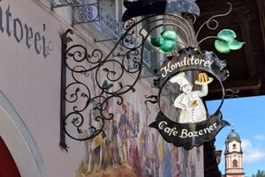 insegna, ferro, foglie, cuoco, campanile, caffè, pasticceria, battuto, cielo, murales