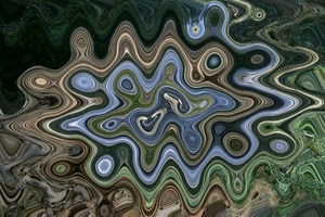 astratto, curve, verde, colori, azzurro, cerchi, celeste, geometrie, multicolore