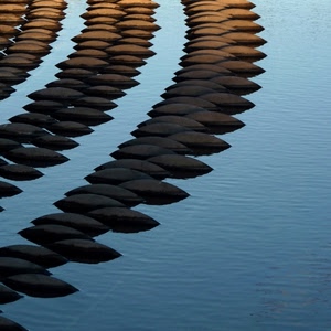 acqua, curve, azzurro, astratto, fontana, pietre, geometrie, mare, marrone, sassi, luce