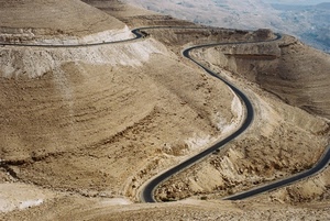 strada, curve, montagna, tornanti, deserto, terra, asfalto, roccia