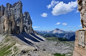 nuvole, montagna, cielo, panorama, ombre, cime, paesaggio, montagne, targa, roccia