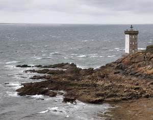 mare, faro, scogli, acqua, onde, nuvole, scogliera, cielo, torre