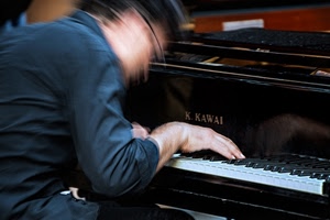 pianoforte, mani, tasti, musicista, nero, tastiera, musica, pianista, bianco, suonare, mosso, movimento