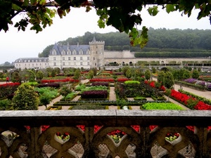 castello, fiori, giardino, foglie, aiuole, alberi, verde, rosso, torre, piante, affaccio, villa, giardini, colori