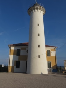 faro, cielo, finestre, bianco, torre, edificio, ombra