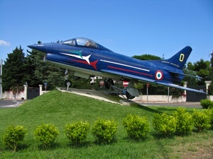 aereo, blu, verde, frecce, tricolore, azzurro, cielo, monumento, aiuola