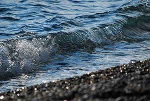 mare, acqua, onda, sabbia, spiaggia, onde, azzurro, sassi, spuma, schiuma