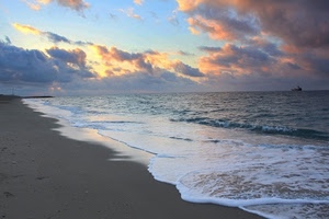 mare, nuvole, cielo, spiaggia, sabbia, acqua, onde, tramonto, nave, alba, schiuma, rosso, onda, orizzonte
