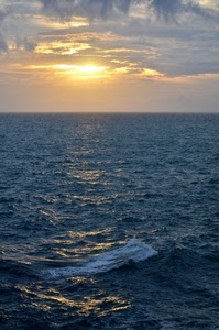mare, sole, onde, nuvole, cielo, tramonto, acqua, azzurro, riflesso, alba, controluce
