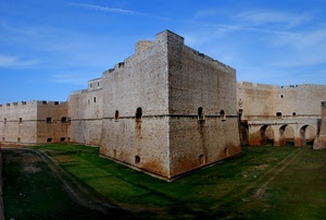 castello, mura, ponte, fossato, merli, archi, prato, verde, cielo, finestre, torre