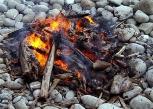 fuoco, sassi, fiamme, legna, brace, pietre, braci, caldo, legno