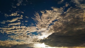 cielo, nuvole, controluce, blu, sole, azzurro, tramonto, bianco