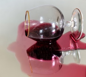 rosso, bicchiere, vino, riflesso, calice, rovesciato, vetro