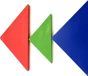 triangoli, rosso, verde, blu, geometrie, colori, tre, bianco, geometria, angoli, azzurro, forme